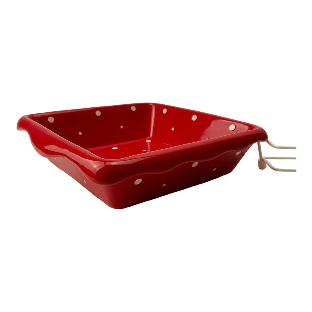 1.5 quart Square Casserole / Temp'tations Ovenware by Tara